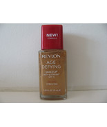 Revlon Age Defying Makeup SPF 15 for Dry Skin #17 Rich Tan 1.25 oz NWOB - $13.85