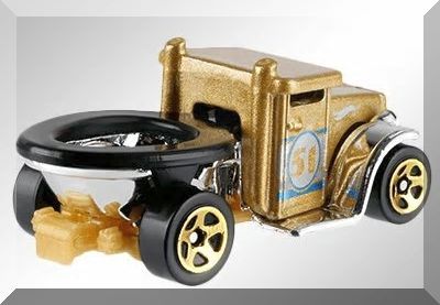 Hot Wheels 51st Anniversary Satin & Chrome – Édition Limitée Gotta Go, Miniature 1/64, Voiture Die-cast Collection 2019