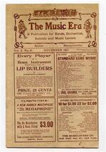 The Music Era Publication Bands Orchestras Soloists &amp; Music Lovers 1911 ... - $27.72