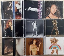 Mariah Carey CD Lot of 12 E=MC² Music Box Butterfly Rainbow Emotions Unplugged - $41.57