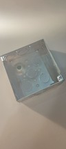 50-4 Square shallopw Electrical Box with Ground Screw - $1,831.04 MXN