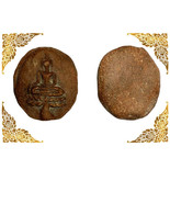 Thai Amulet Somdej Style With Pottery Material From Wat Bang Krang, Suph... - €33,59 EUR