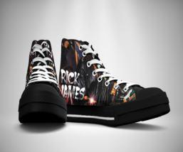 Rick James Printed Canvas Sneakers SHoes - £31.83 GBP+