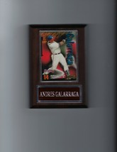 Andres Galarraga Plaque Baseball Atlanta Braves Mlb C - £0.00 GBP
