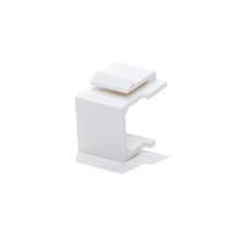 10pcs Snap-in Keystone Blank Insert for Wall Plate White - £10.26 GBP