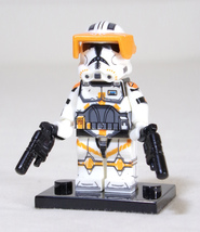 Commander Cody Star Wars Minifigure +Stand Revenge Sith Clone Wars Usa Seller - £7.98 GBP