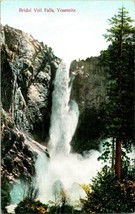 Vtg Postcard 1910s Yosemite California Bridal Veil Falls - M. Reider Unused - £6.19 GBP