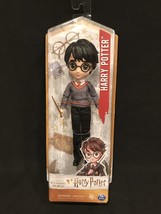 Wizarding World Of Harry Potter Poseable 8&quot; Doll &amp; Wand 2021 Spin Master... - £22.36 GBP