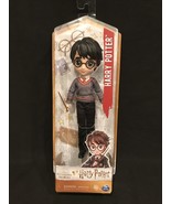 Wizarding World Of Harry Potter Poseable 8&quot; Doll &amp; Wand 2021 Spin Master... - £22.28 GBP