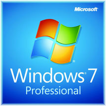 Like New Windows 7 Professional Pro Coa License Sticker + 32-Bit Install Dvd  - $12.75