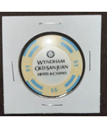 $1 Wyndham Old San Juan Puerto Rico  $1.00 Casino Chip  / Token In A Pro... - £7.09 GBP