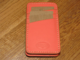 Fossil SL3930385 Austin Phone Sleeve Hot Coral iPhone leather iPhone NWT NEW *^ - £10.97 GBP