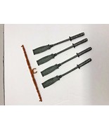 Action figure fodder Boat Paddles action adventure oars custom - $13.52 CAD