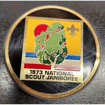 1973 National Scott Jamboree Coin - Boy Scouts of America - Paperweight - £11.00 GBP