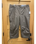 NWT Patagonia Women’s Capris Pants Borderless Size 14 Brown - $56.31