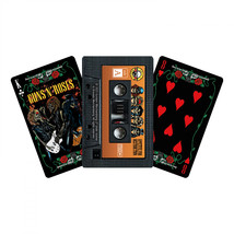 Guns N&#39; Roses Deck of Playing Cards in Cassette Tape Case Multi-Color - $14.98