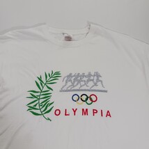 Olympia  Logo Youth XL White Fruit of the Loom Valueweight Embroidered T-Shirt  image 15
