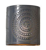 Chisel Sconce Light in Country Tin - $66.32