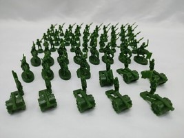 Set Of (60) 2003 Risk Green Board Game Player Pieces - $9.89