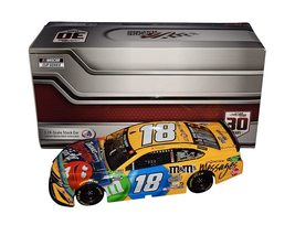 AUTOGRAPHED 2021 Kyle Busch #18 M&amp;Ms Messages Awesome Car (Joe Gibbs Racing) NAS - £196.81 GBP