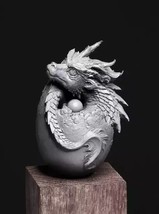 40mm Resin Model Kit SD Chinese Dragon Egg Baby Fairy Tales Unpainted - £7.20 GBP