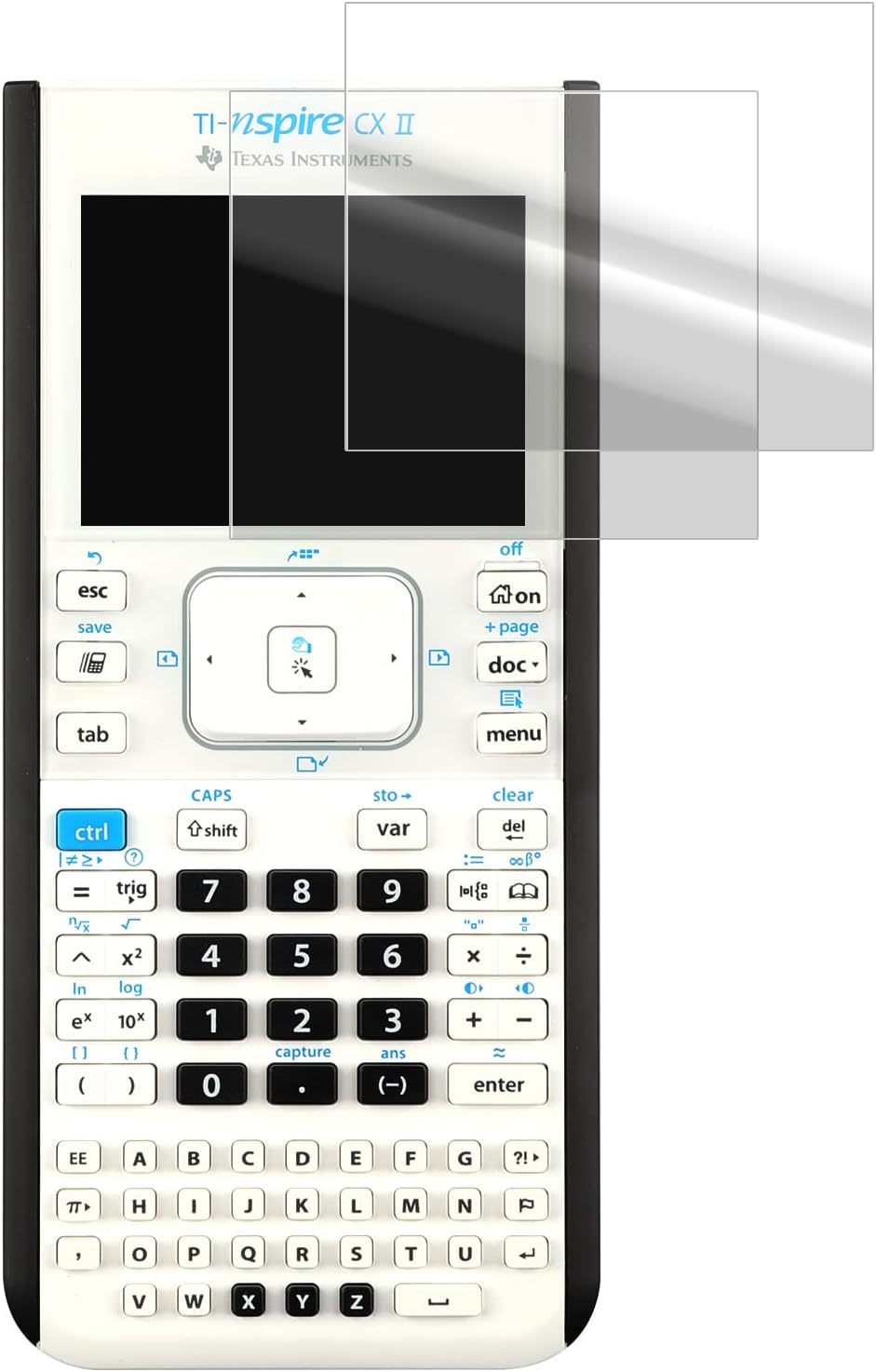 [2 Pack] Tempered Glass Screen Protector, For Ti-Nspire Cx Ii Graphing - $33.99