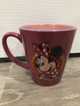 Genuine Walt Disney World Minnie Mouse Coffee Mug - Pink - £5.09 GBP