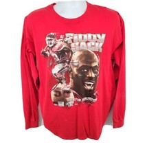 Justin Houston Fiddy Sack Long Sleeve T-shirt Size L Red Chiefs - £15.51 GBP