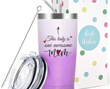 Mother Day Gift for Mom,  This Lady Is One Awesome Mom Tumbler, Christma... - $25.90