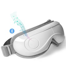 VEVOR Heated Eye Massager Eye Care Device 5 Modes Bluetooth Music 180?° ... - $83.99