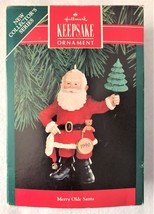 Hallmark Collectors Series 1990 Merry Olde Santa Christmas Ornament in Box - $9.00