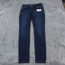 Old Navy Pants Womens 6 Blue Mid Rise Straight Cut The Rock Star Jeans Bottoms - £20.49 GBP