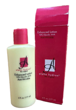 OLD STOCK - Alpha Hydrox enhanced lotion anti-wrinkle 10% Glycolic AHA 6oz - £58.15 GBP