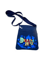 Vintage Disneyland Resort Adjustable Crossbody Dark Blue Bag Purse - £8.15 GBP