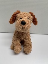 Ty Silk Dog 2005 Brodie Plush Stuffed Classic Puppy Brown Curly Shaggy T... - $18.76