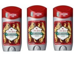 Old Spice Wild Collection Men&#39;s Deodorant, Bearglove 3 oz (Pack of 3) - £30.25 GBP