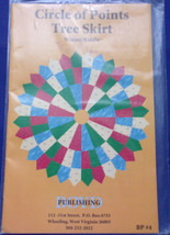 Circle Of Points Tree Skirt &amp; Table Cloth Pattern  - $4.99