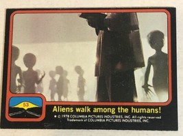 Close Encounters Of The Third Kind Trading Card 1978 #53 - £1.54 GBP