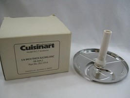 Cuisinart DLC-7 Accessory DLC-014 1/4&quot; Thick Slicing Disc S 6 MM Food Processor - £15.55 GBP