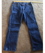 True Vintage Saddle King Jeans Mens 32 X 28  Blue Raw Denim Cowboy Made ... - $1,997.67 MXN