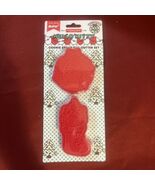 Hello Kitty Cookie Stamp and Cutter Set Red 4 Pieces Handstand Kitchen S... - $197.82 MXN