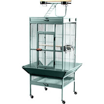 24 in. x 20 in. x 60 in. Wrought Iron Select Cage - Sage - £262.13 GBP