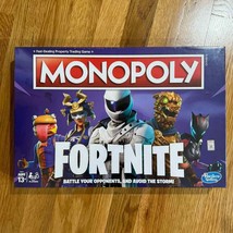 Fortnite Monopoly Limited Edition Board Game Hasbro Sealed NWT - $18.69