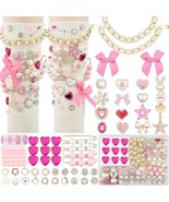 DoDoBeads 87 Pcs Junk Socks Charms Kit Gold and Pink Charms for Socks Br... - $42.22 CAD