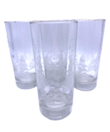 Libbeys Drinking Glasses Frosted Pine Trees Lot 4 High Ball Christmas Vi... - $49.39