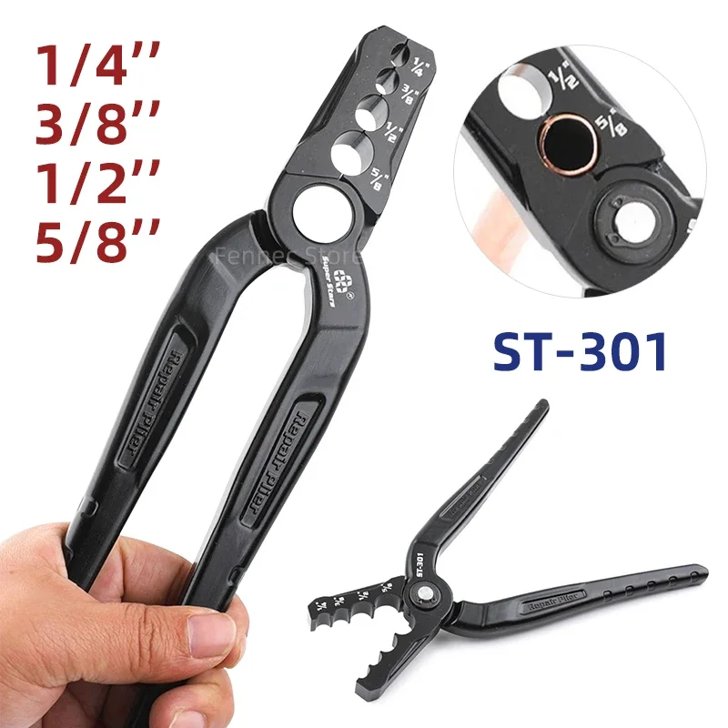 Copper Tube Repair Pliers Compound Rounder and Flat Folding Tube Fix Leaks - $70.88