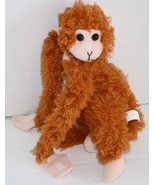 Proud Toy Orange Brown Plush Small Monkey 10&quot; Stuffed Animal Soft Toy Ft... - $202.60 MXN
