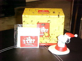 Hallmark Peanuts Gallery Snoopy With Woodstocks Jolly Holidays Mint With Box  - $34.64