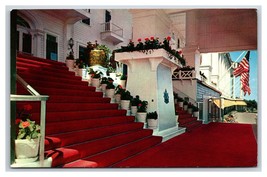 Grand Hotel Ingresso Mackinac Isola Michigan Mi Unp Cromo Cartolina N18 - £2.38 GBP