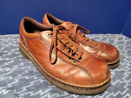 Dr Martens Loafers Lace Up Reddish Brown Perry Mens Sz 12 Cushion see pictures - $39.95